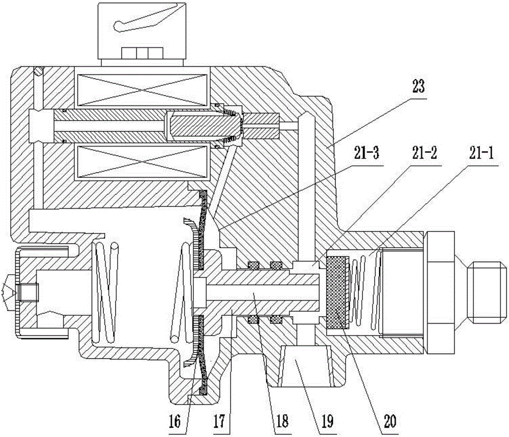 Electronic brakeforce distribution (EBD) valve