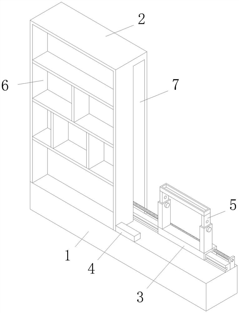 Smart home dustproof television cabinet