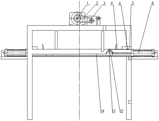 Stacked sheet plate containing mechanism of multifunctional plate receiving machine