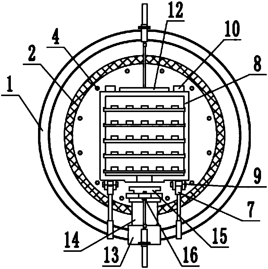 Vacuum degreasing sintering furnace