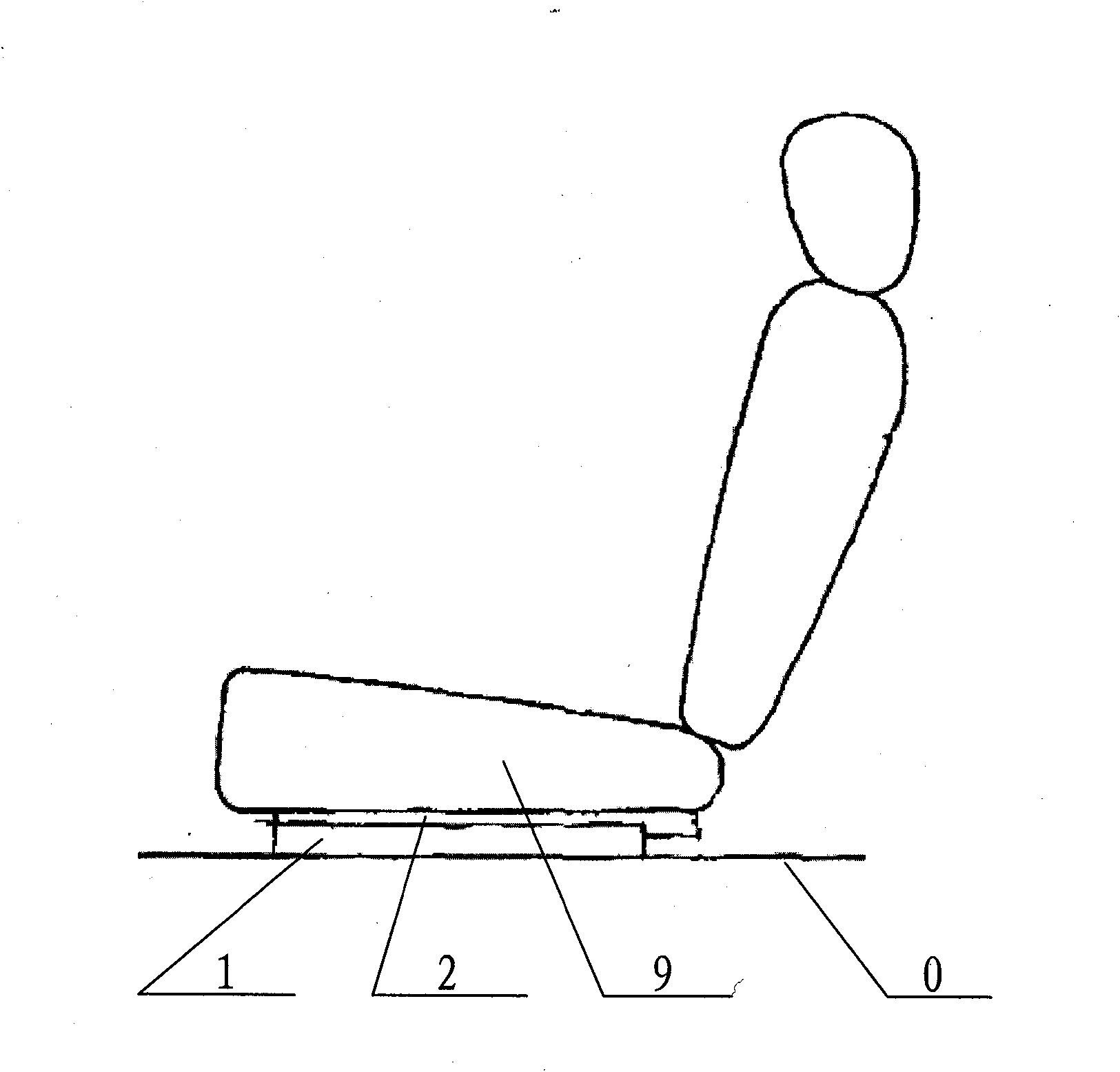 Vehicle seat sliding mechanism