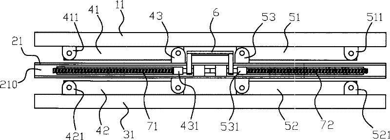 Containerized goods loading and transporting shelves