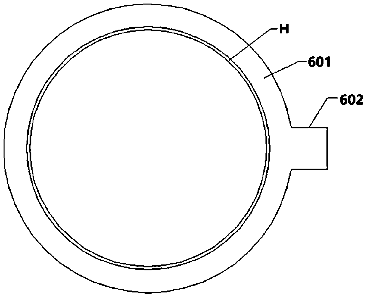 Sinter cooler with radiant heat recovery and cooling method