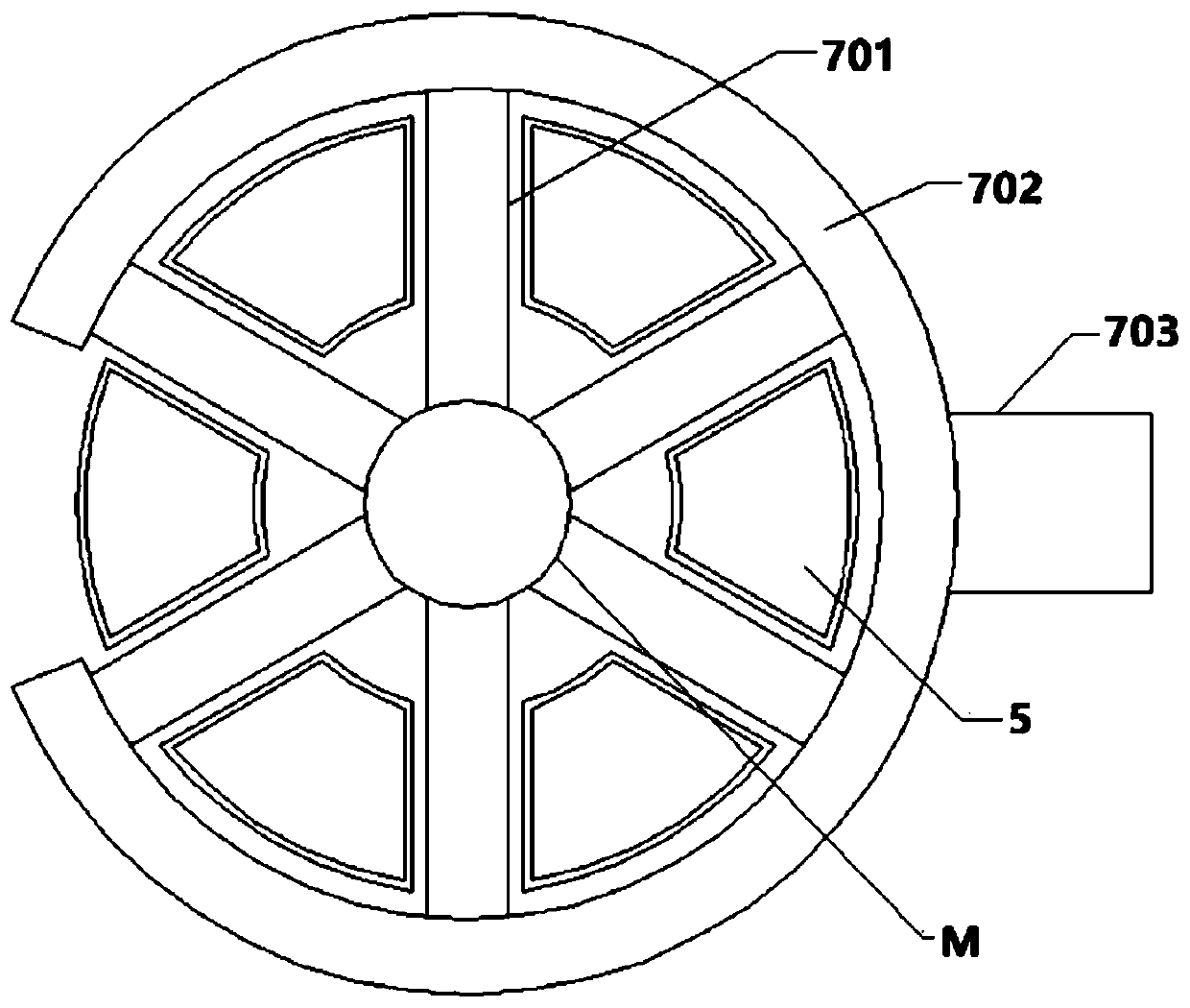 Sinter cooler with radiant heat recovery and cooling method