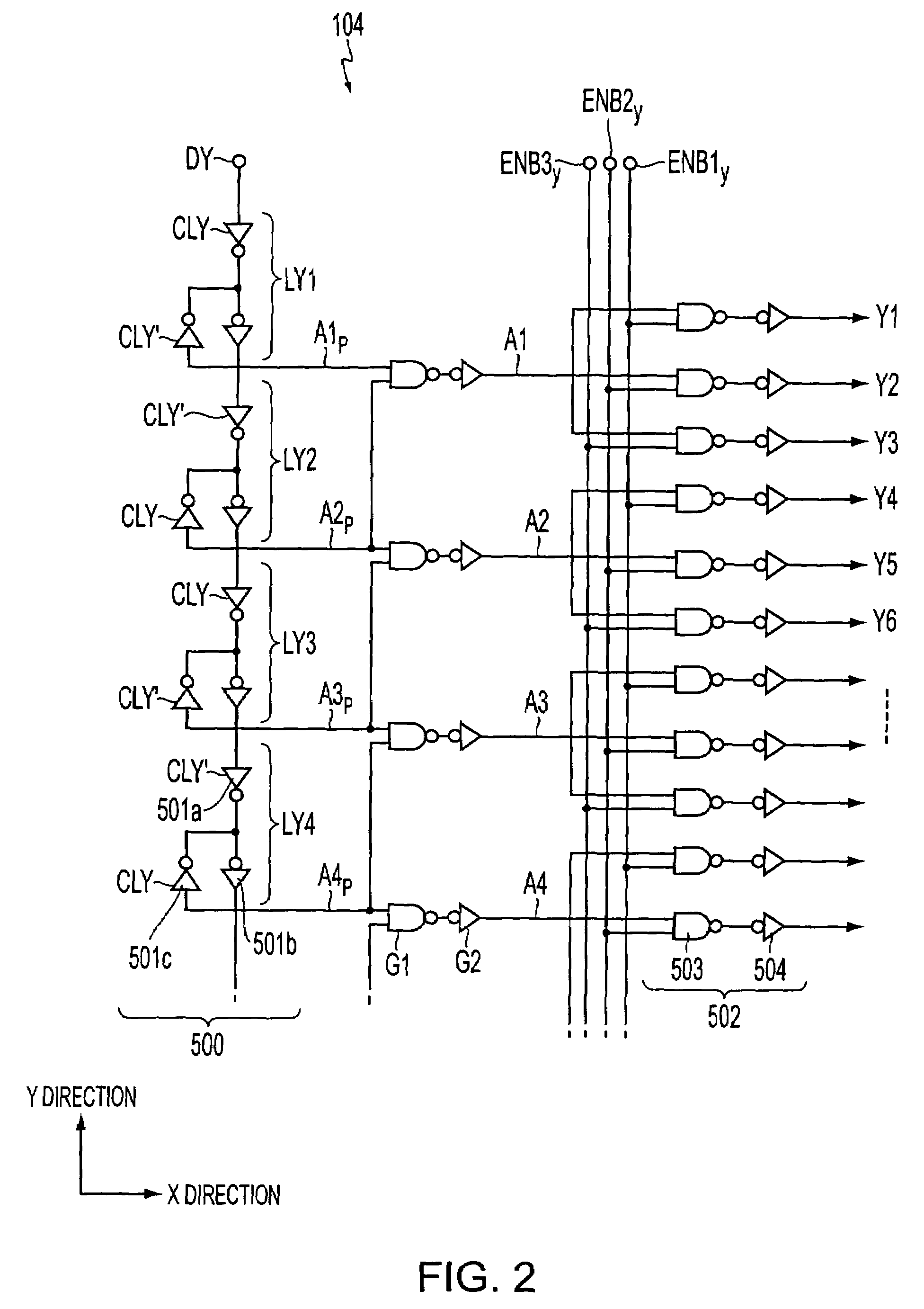 Driving circuit system for use in electro-optical device and electro-optical device