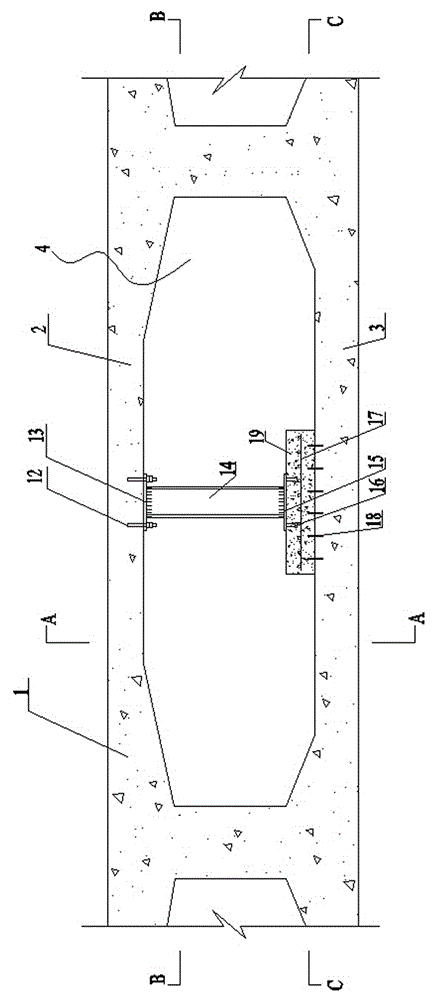 Construction method of shear resistance and strengthening of concrete box beams based on corrugated steel webs