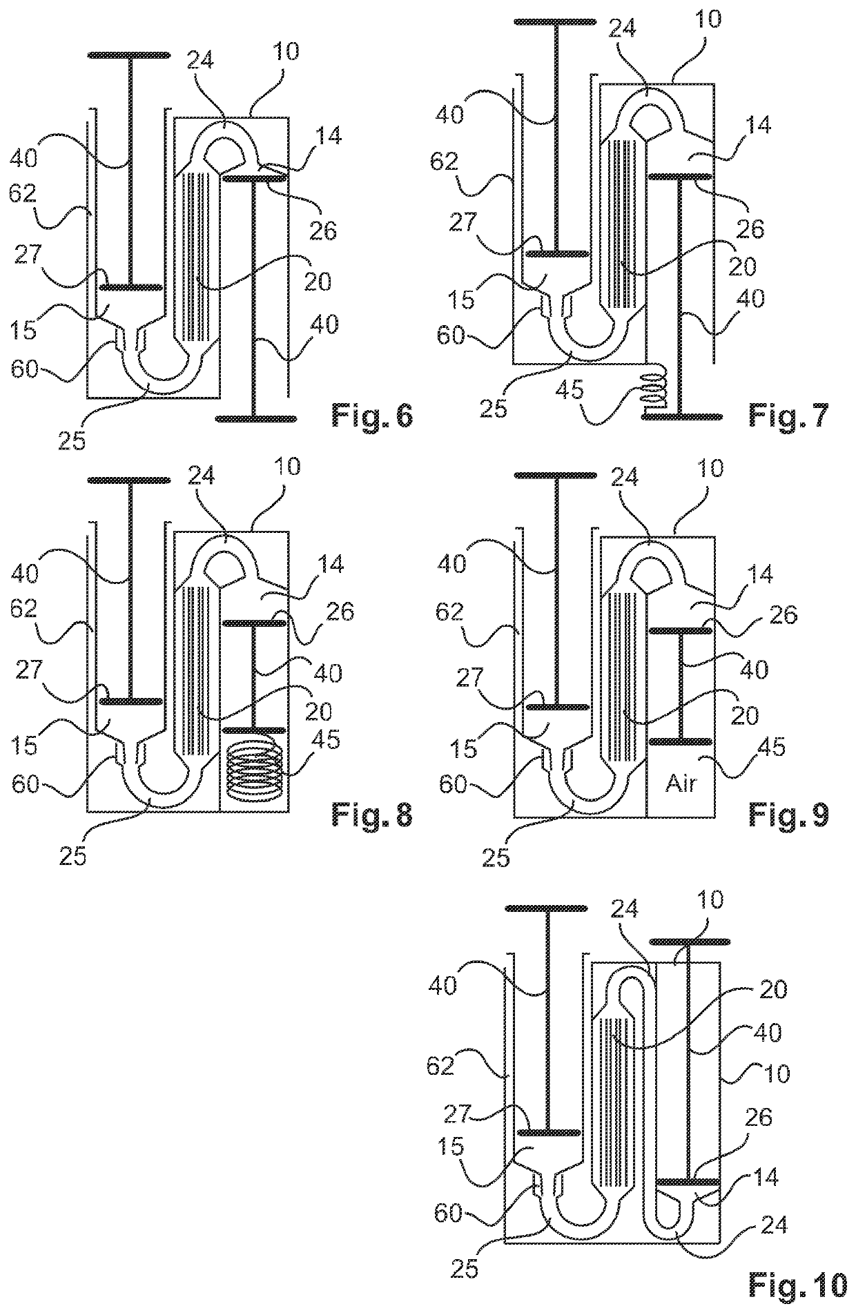 Blood filtering device