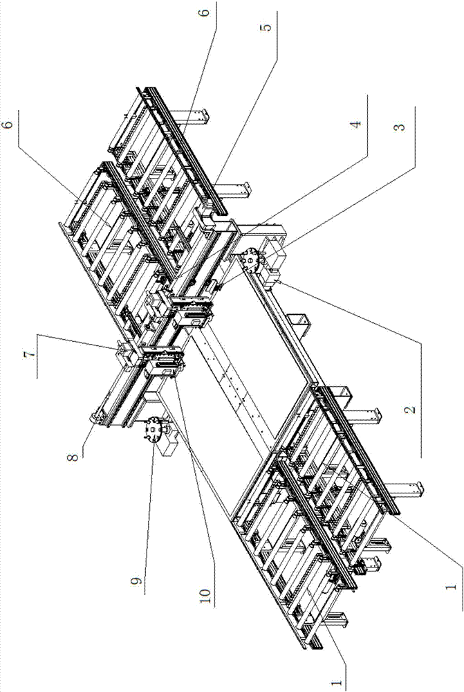 Numerical control both-position carving machine