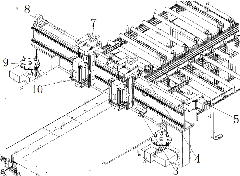 Numerical control both-position carving machine