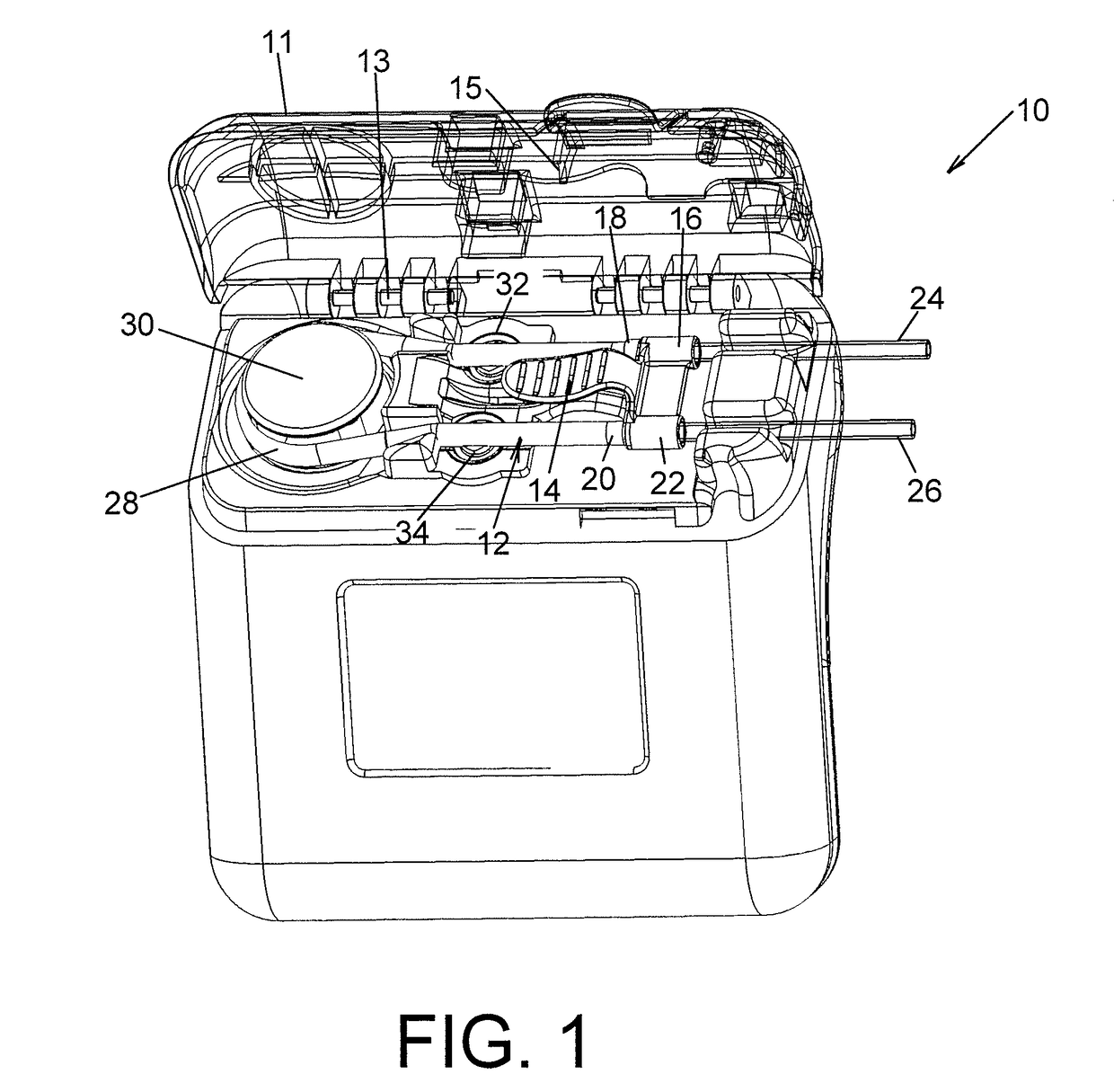 Magnetic pressure sensing system for an infusion pump