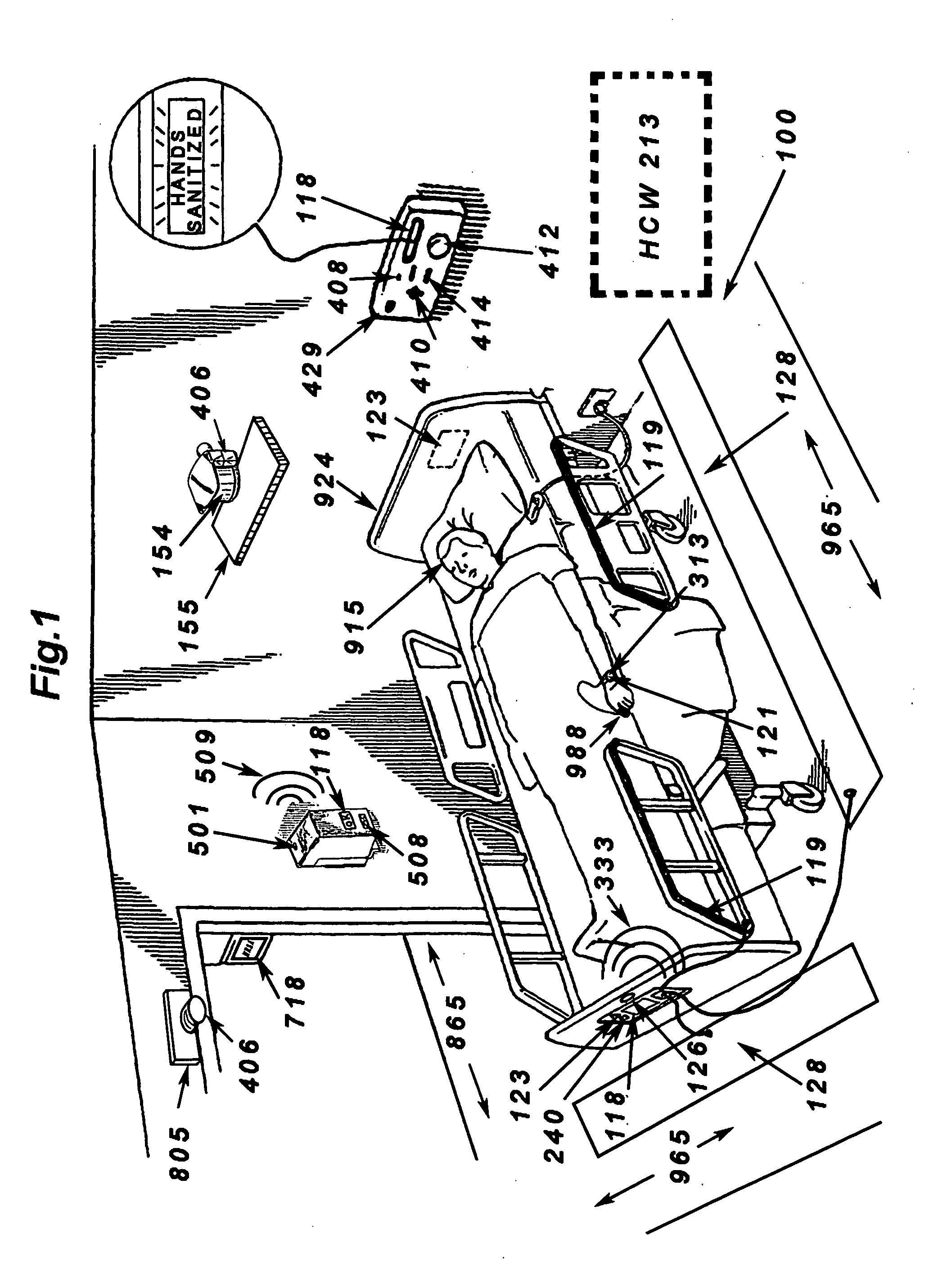 Systems and methods for monitoring health care workers and patients