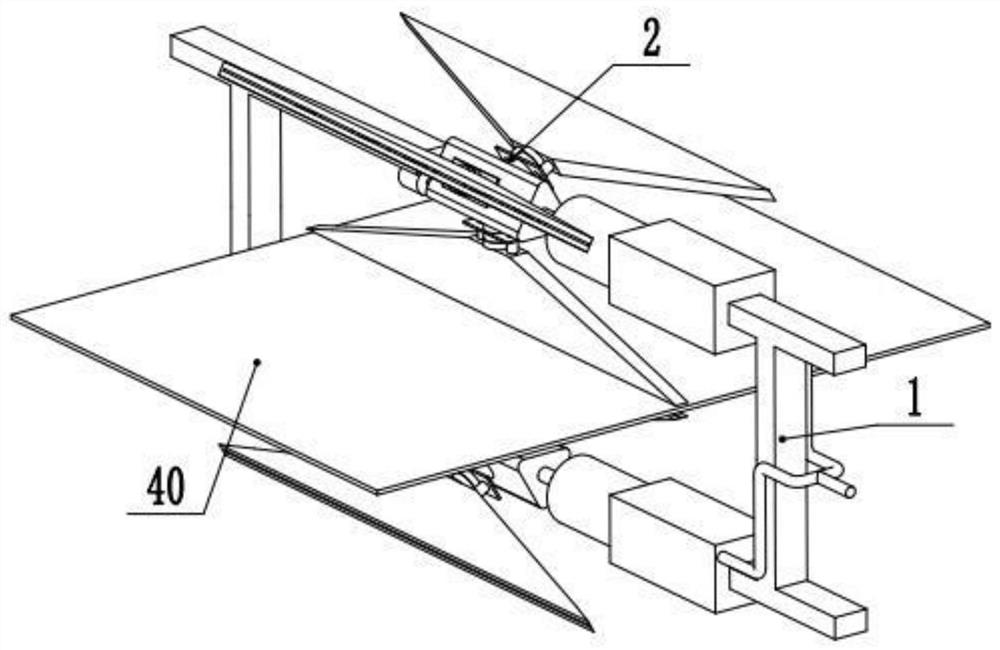 Efficient composite glass fiber cloth textile humidifying device and using method thereof