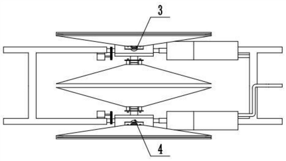 Efficient composite glass fiber cloth textile humidifying device and using method thereof