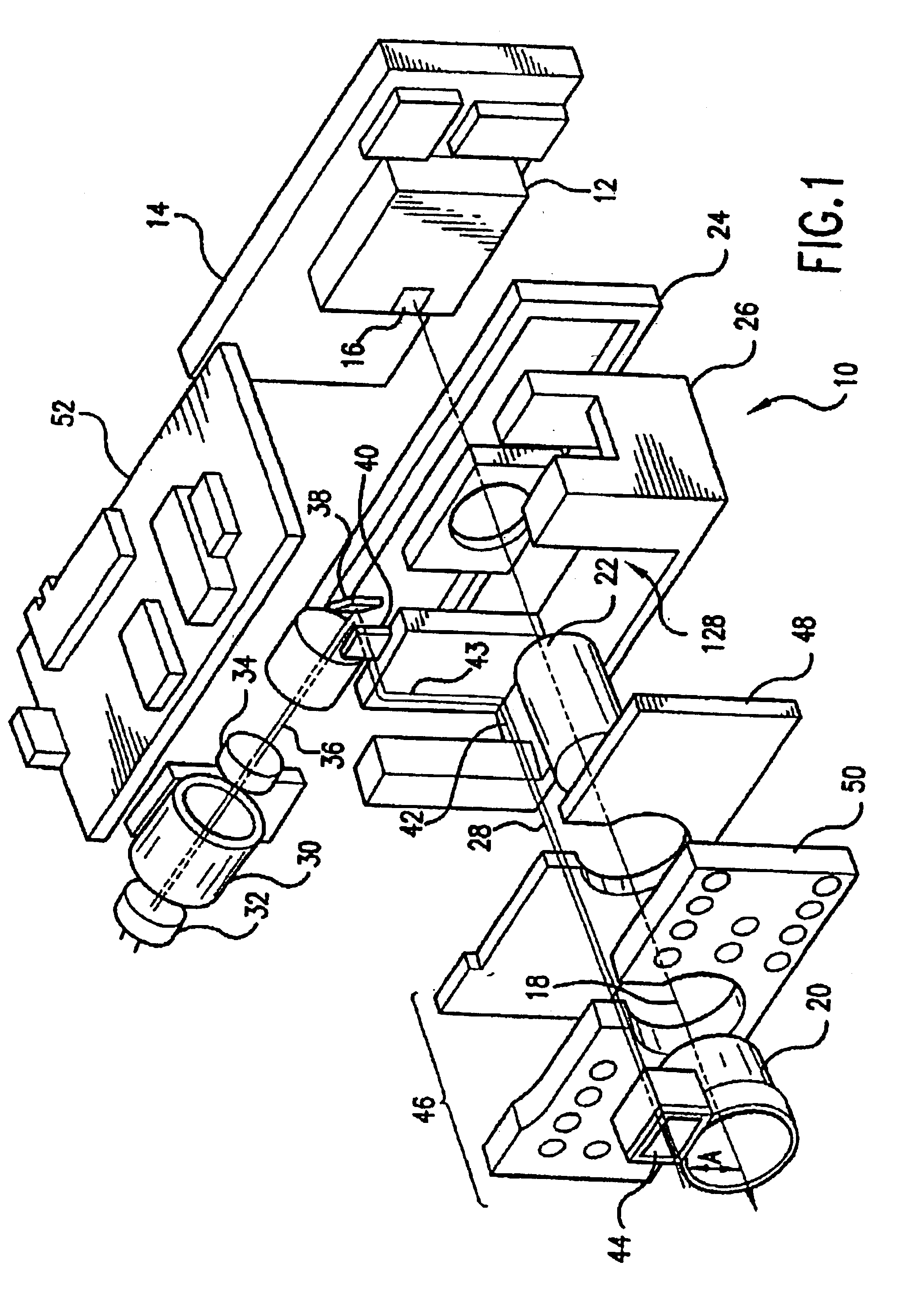 Image capture system and method using a common imaging array
