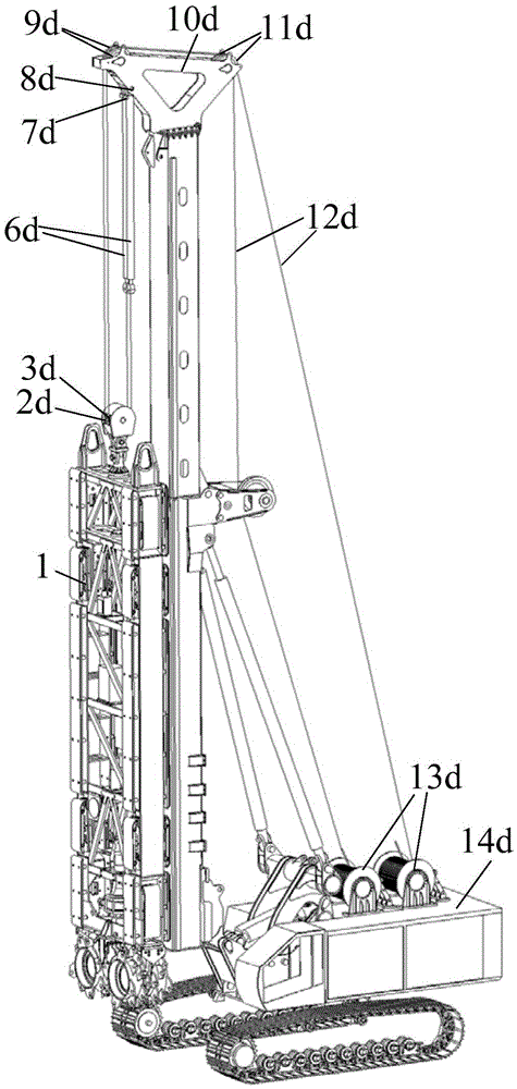 Feed device of a double-wheel slot milling machine and the double-wheel slot milling machine