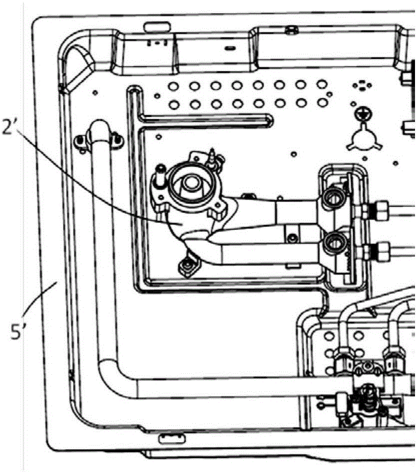 Gas stove and assembly thereof