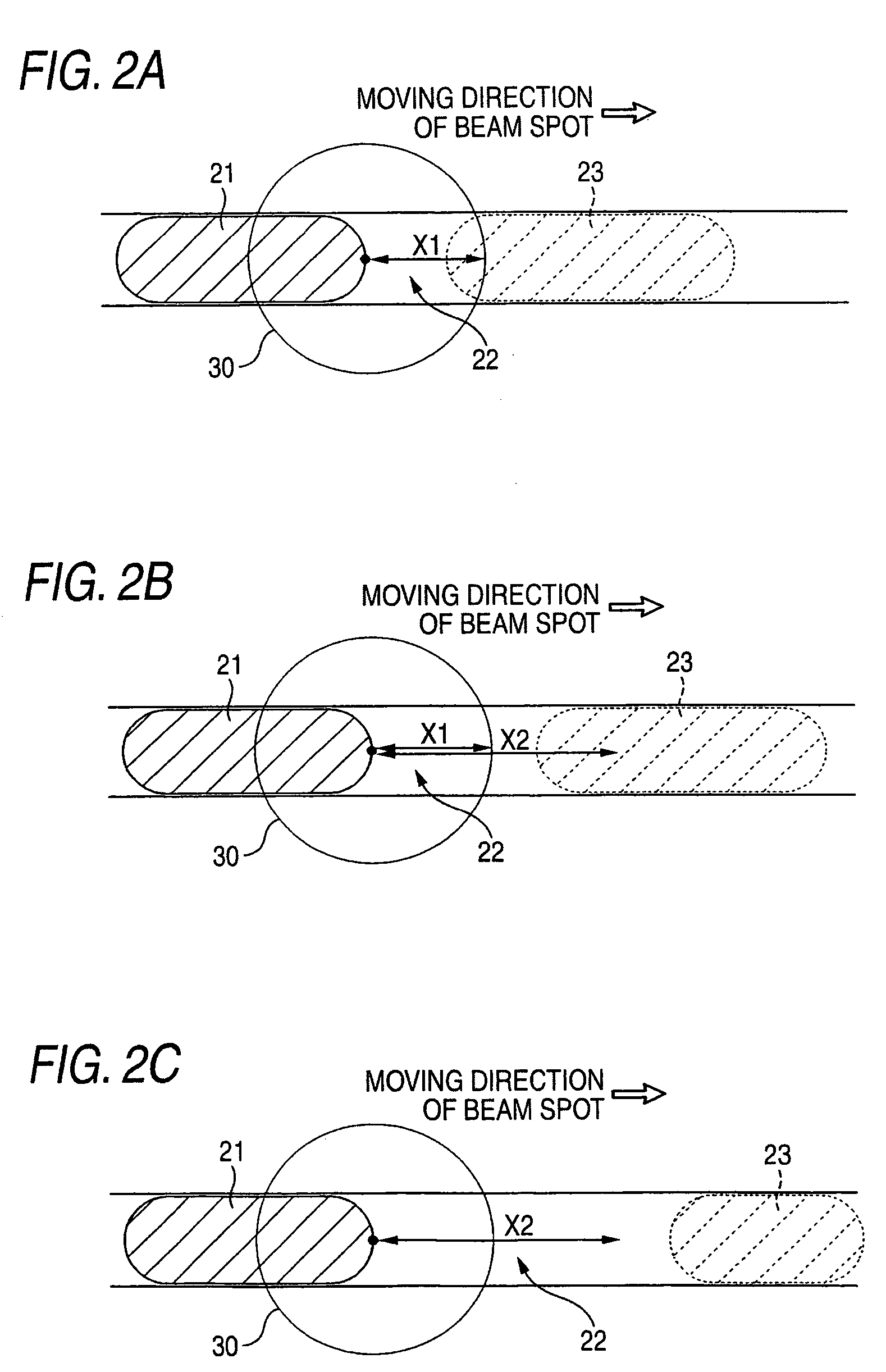 Method for recording information on optical recording medium and information recording apparatus