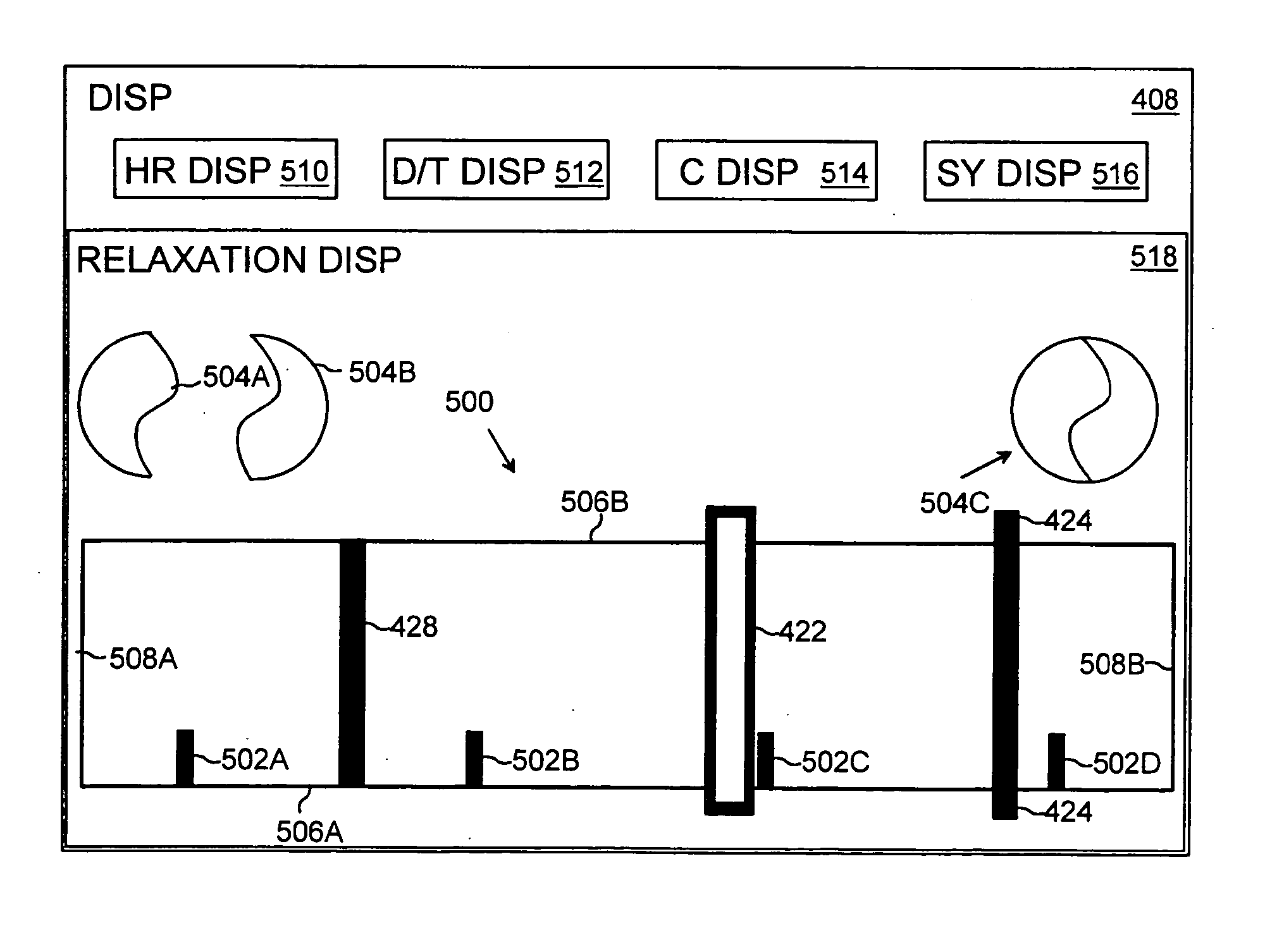 Method of monitoring human relaxation level, and user-operated heart rate monitor