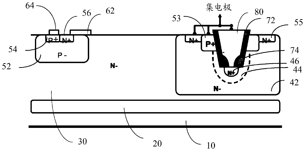 Lateral insulated gate bipolar transistor and its manufacturing method