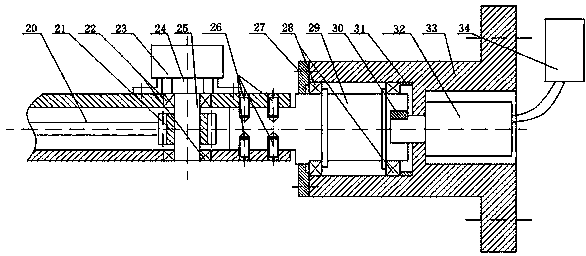 Ultrasonic automatic flaw detection arm for high-curvature composites