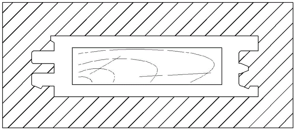 Wood-plastic composite floor and manufacturing method thereof