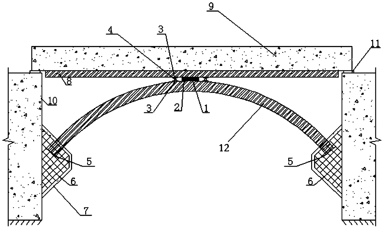 A reinforcement system and construction method for improving the bearing capacity of concrete structures