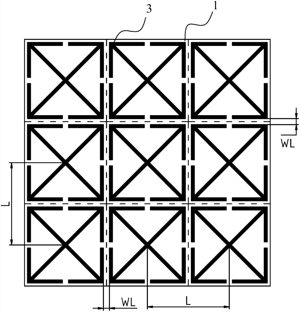 Antenna reflective surface phase correction film and reflective surface antenna