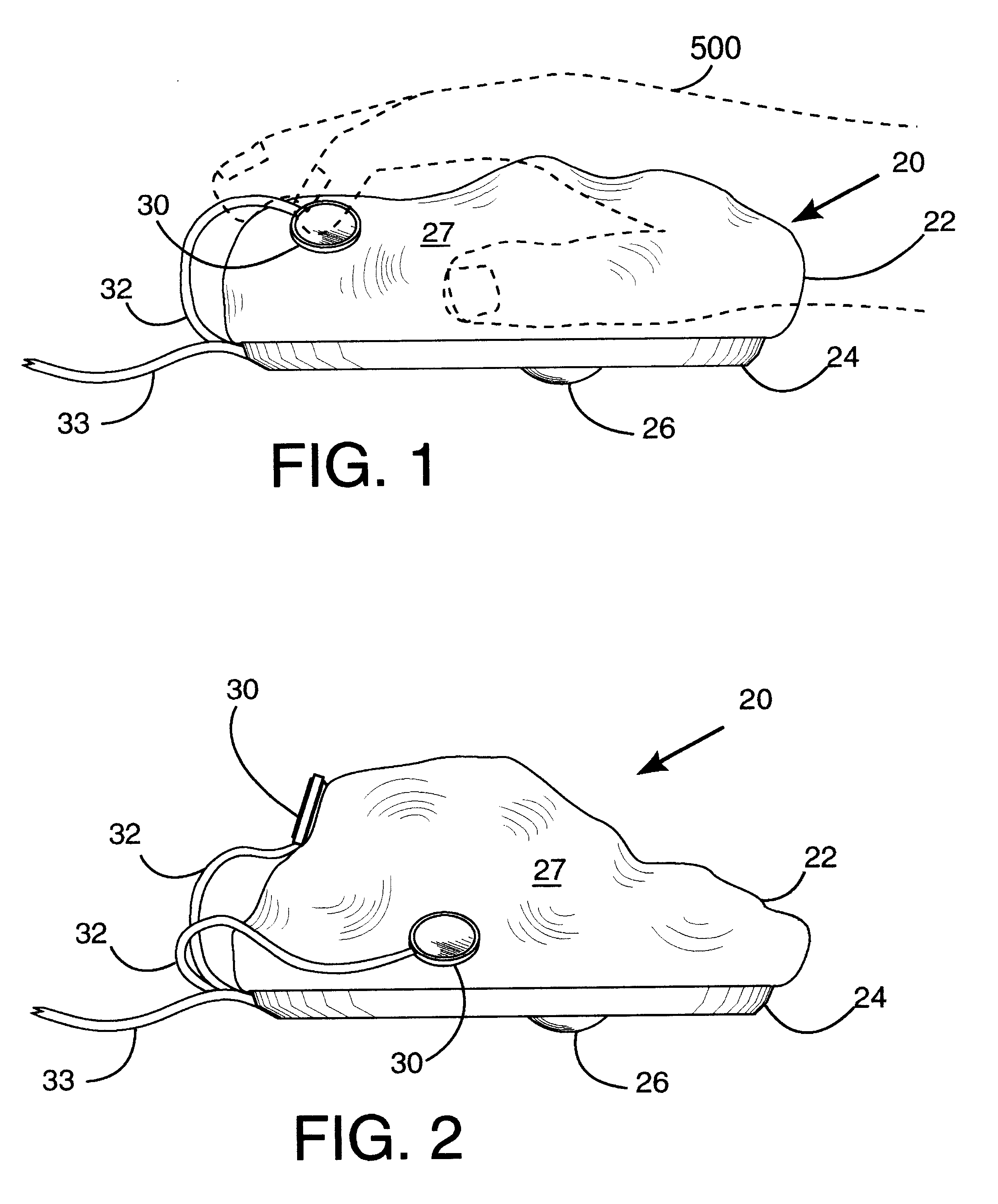 Computer pointing device and method of use