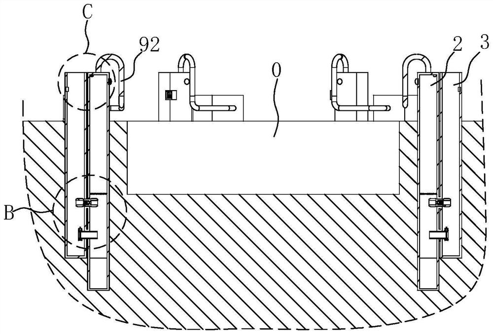 Multi-stage supporting foundation pit monitoring method