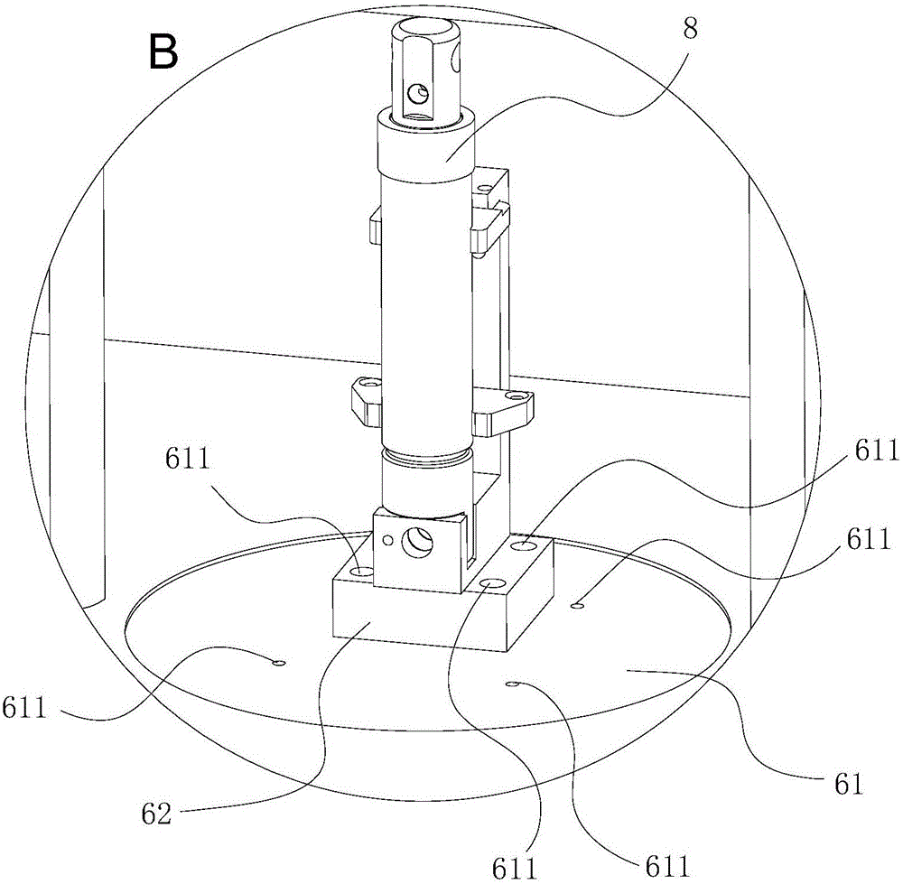 Test bed of miniature lifting hydraulic cylinder