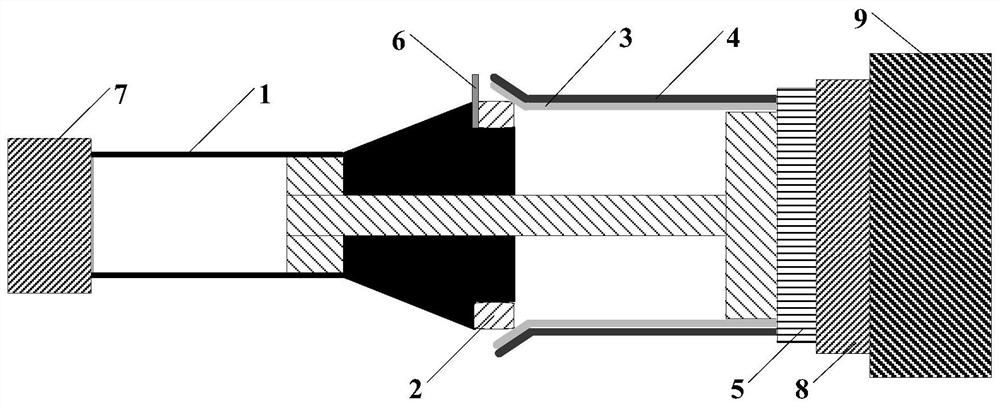 A rail transit vehicle coupler buffer energy-absorbing device