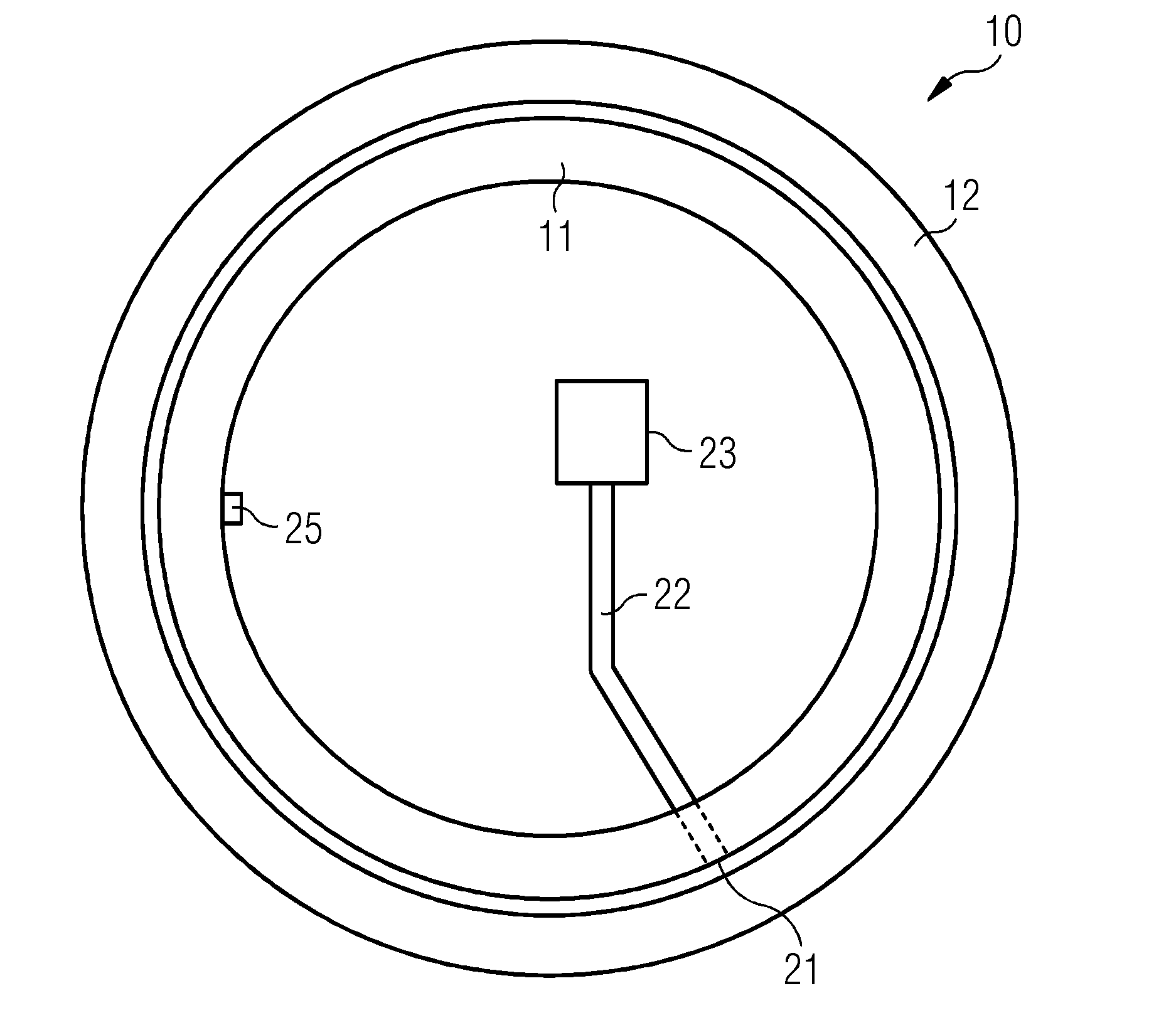 Bearing with minimized leakage of lubricant