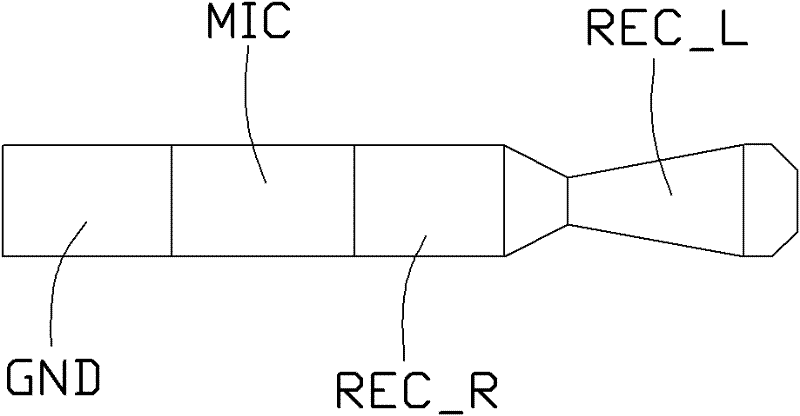 Earphone interface circuit and electronic device provided with the same