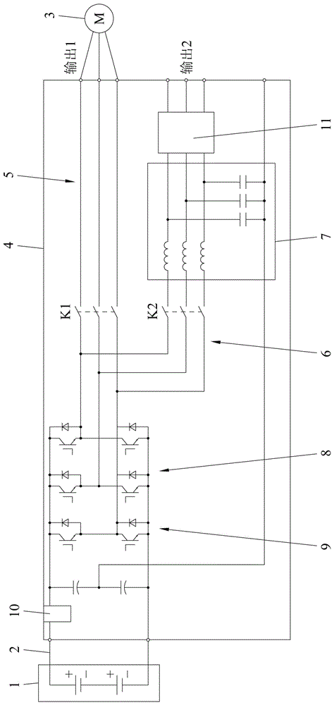 Electric vehicle integrated controller