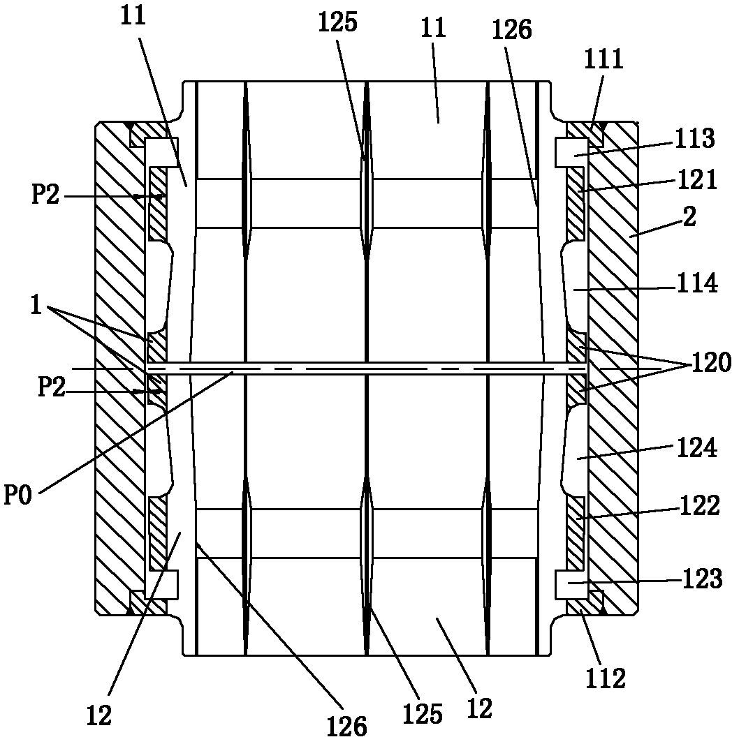 Universal buffering guide sleeve