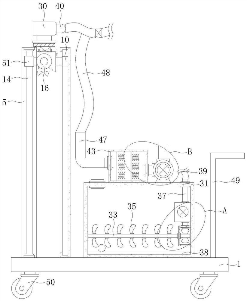 Buried cable maintenance soil loosening device for electric power transmission