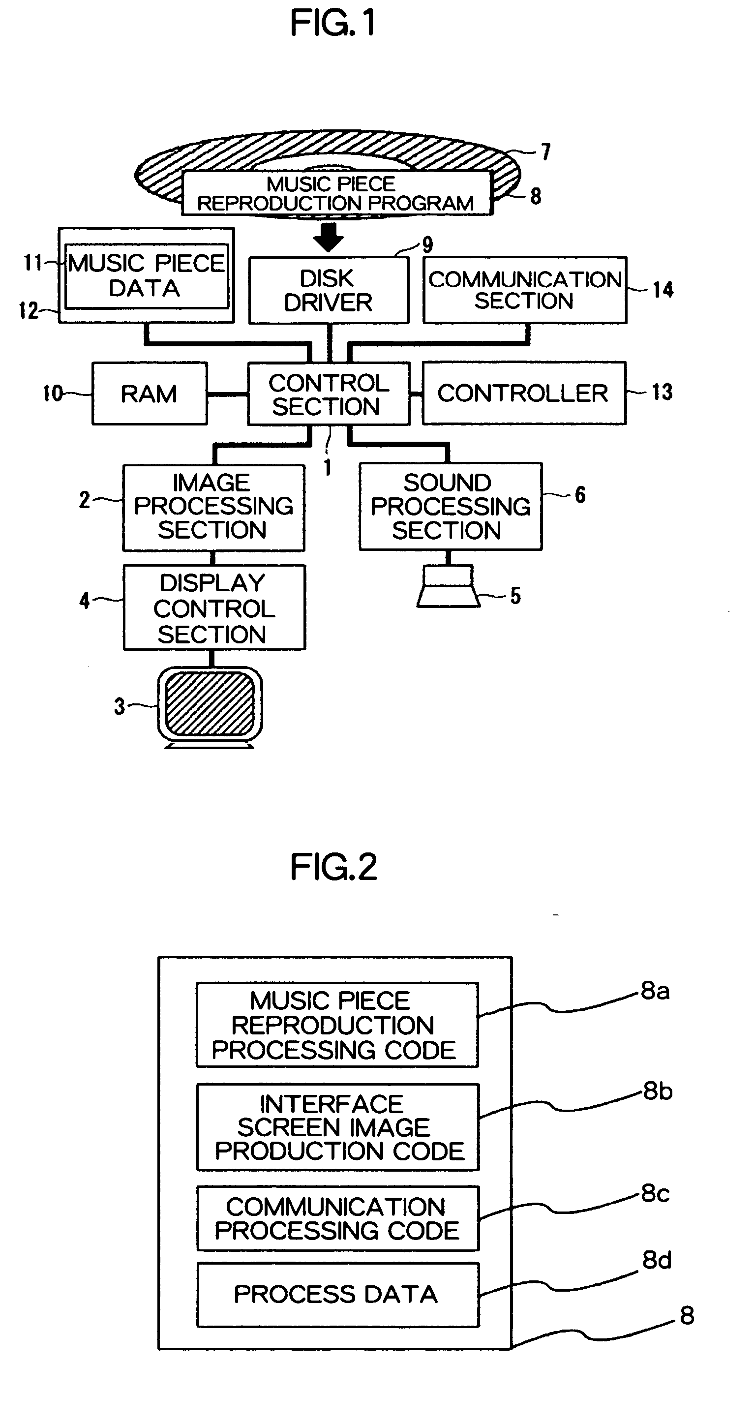 Music Composition Reproduction Device and Composite Device Including the Same