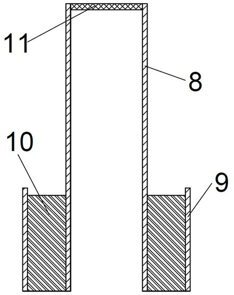 A kind of isostatic pressing mould for rotating target