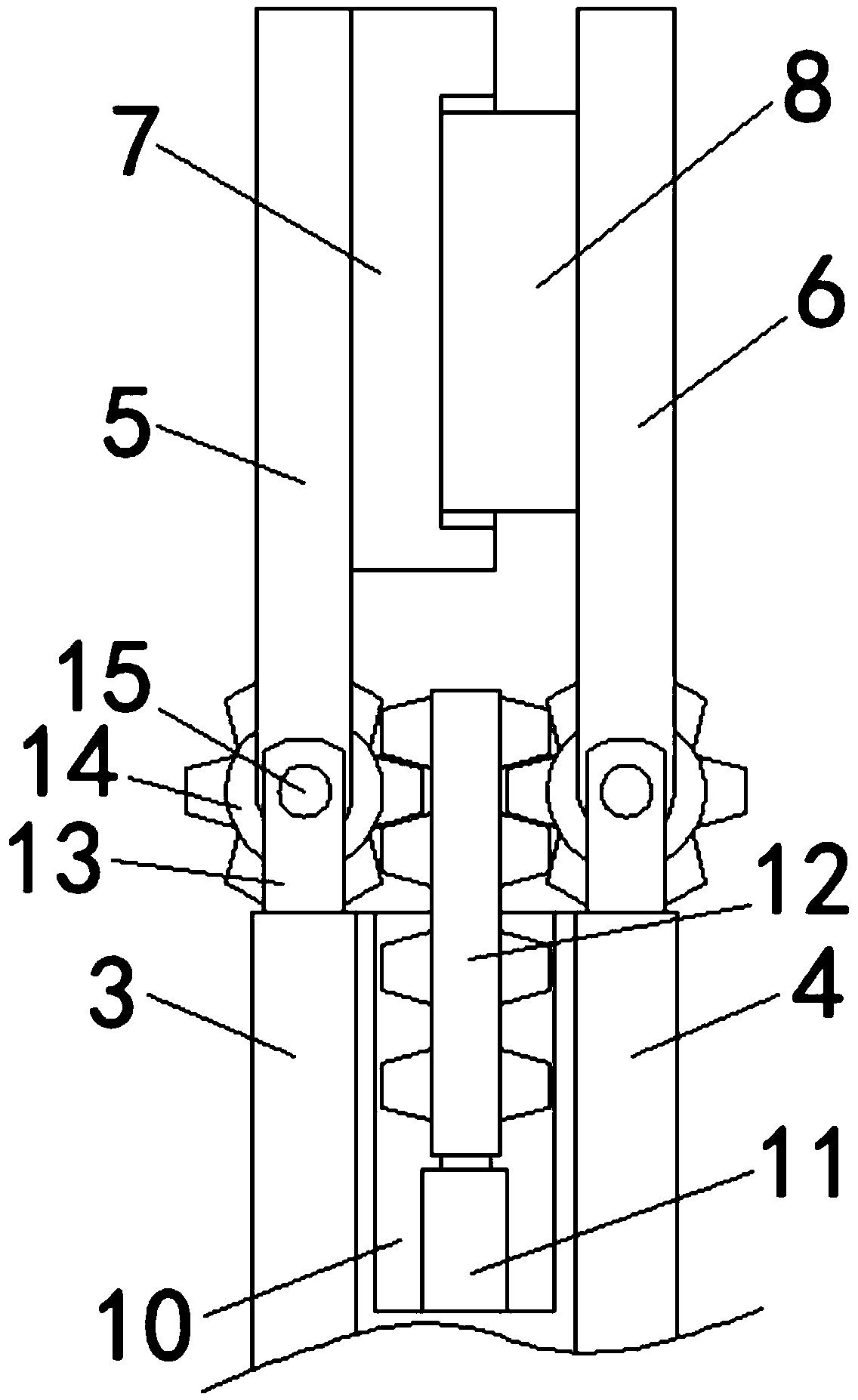 Infusion support capable of being stored