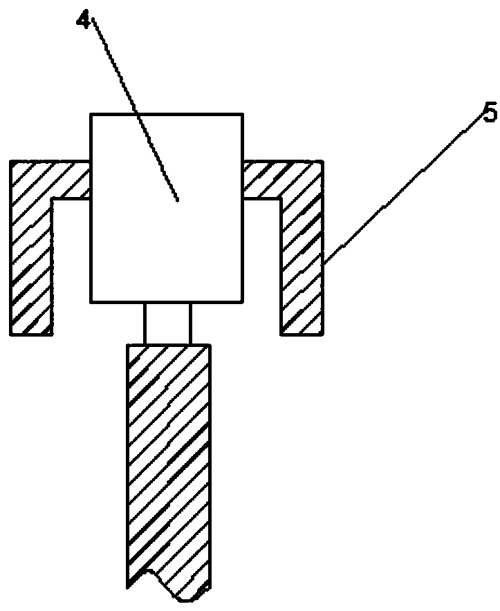 Herbicide spraying device for municipal garden