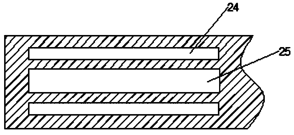 Herbicide spraying device for municipal garden