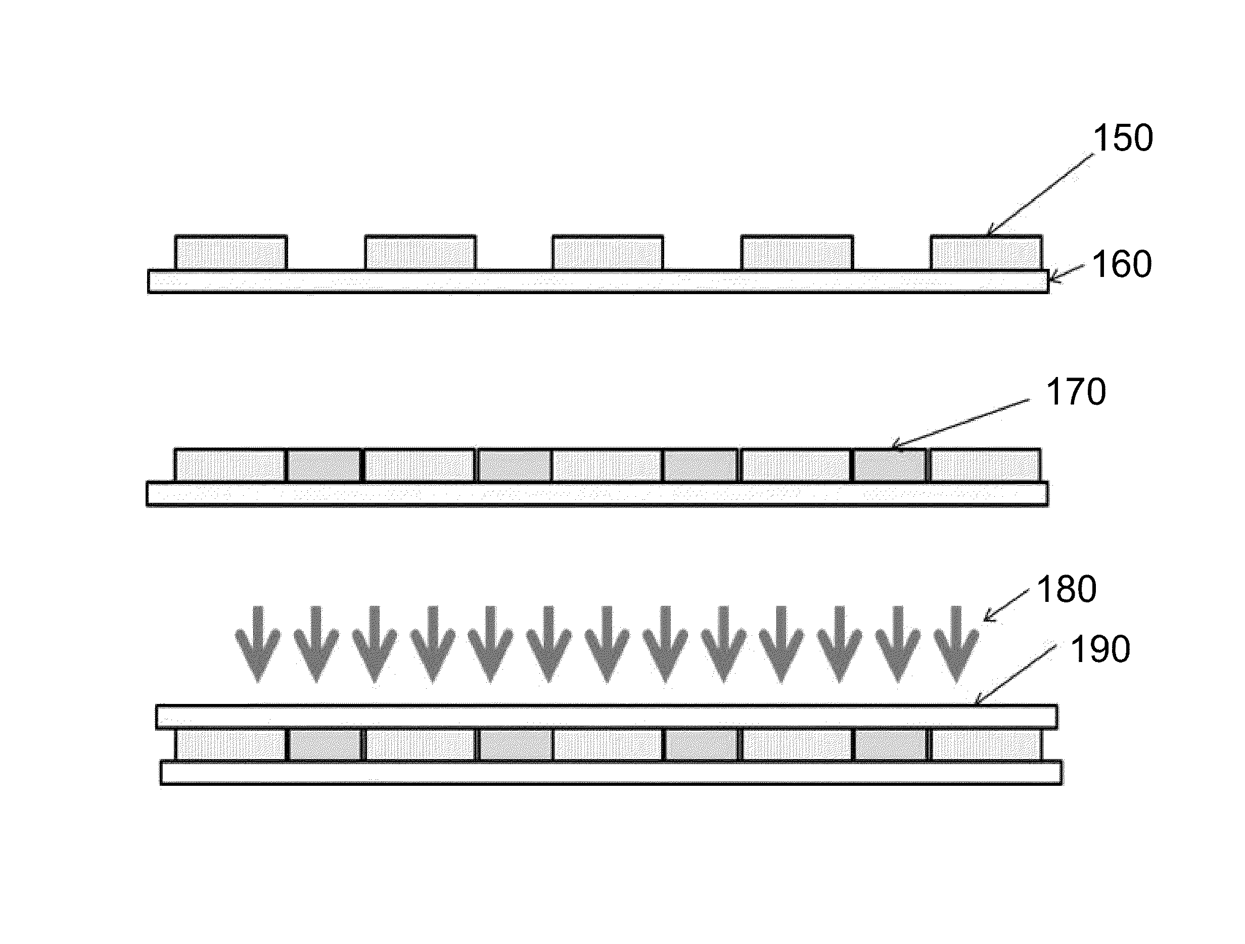 Method and apparatus for joining together multiple functional layers of a flexible display