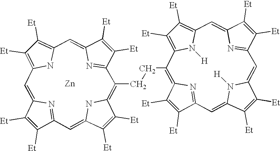 Method for preparing metal complex of porphyrin