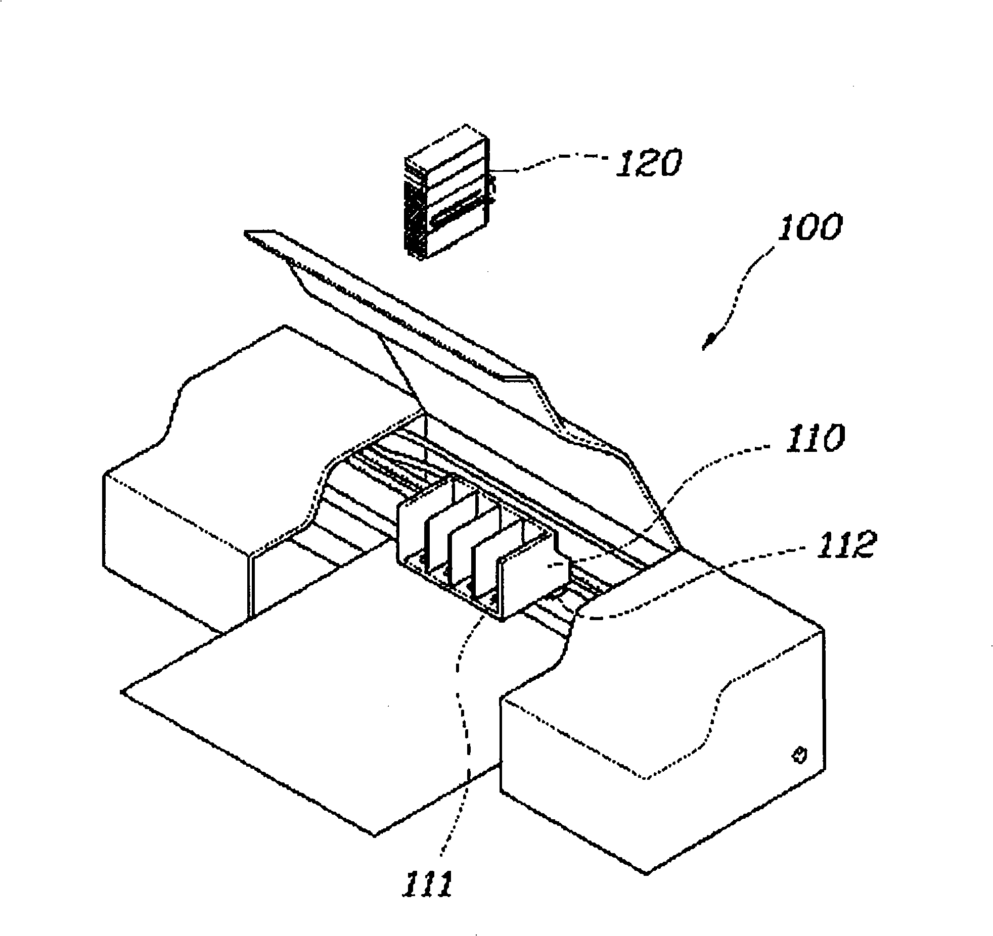 An ink-cartridge for printers