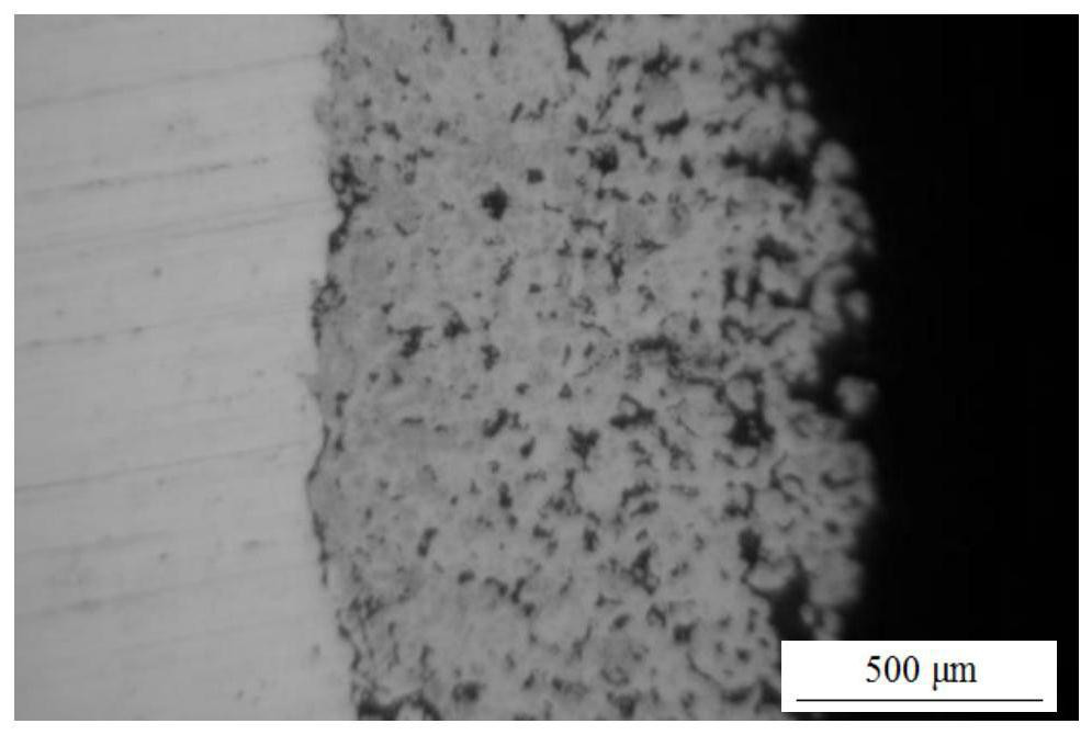 A method for preparing a friction-reducing and wear-resistant porous coating on the inner surface of a shaft sleeve part