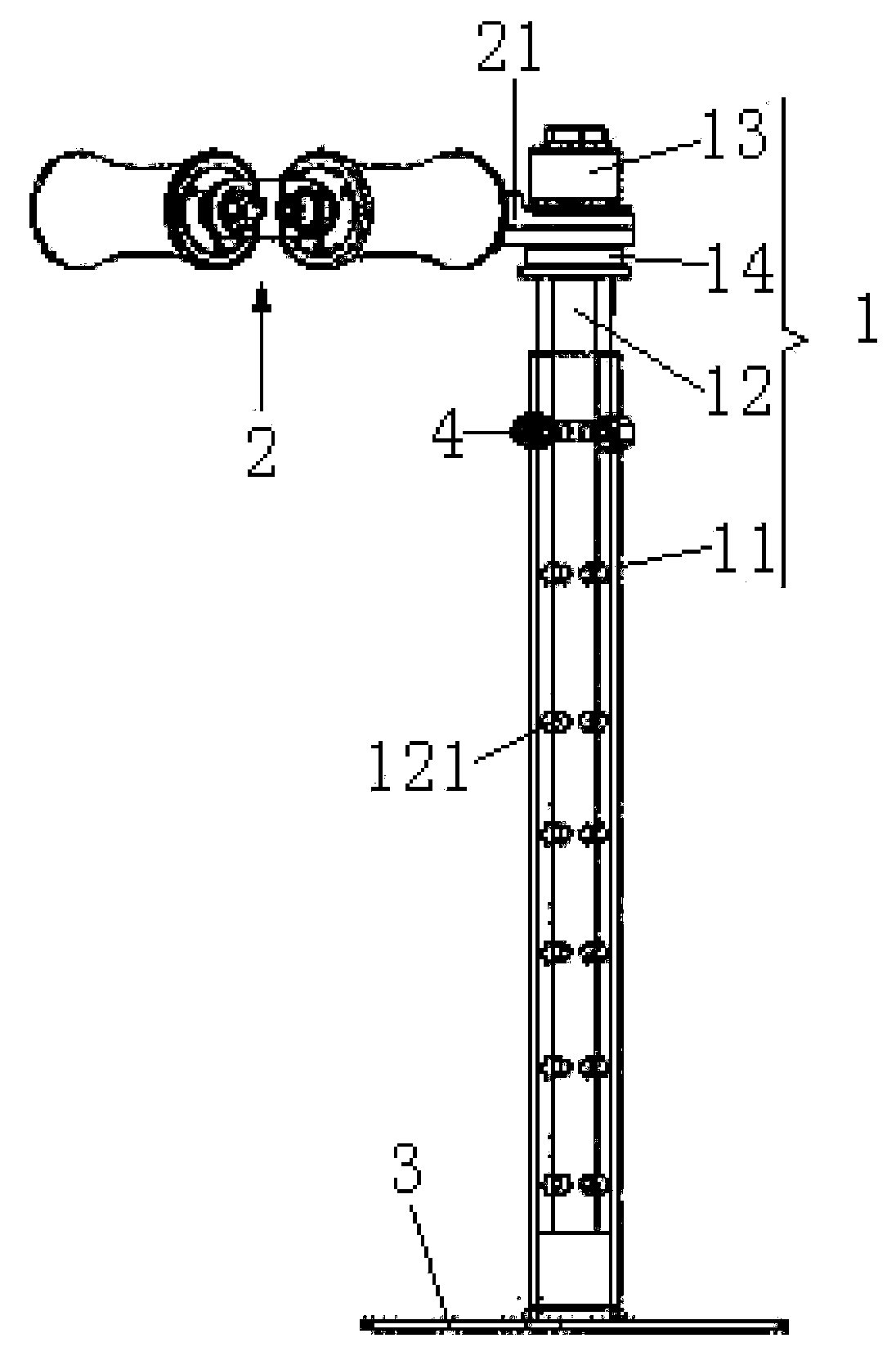 Guide device used for elevator compensating chain