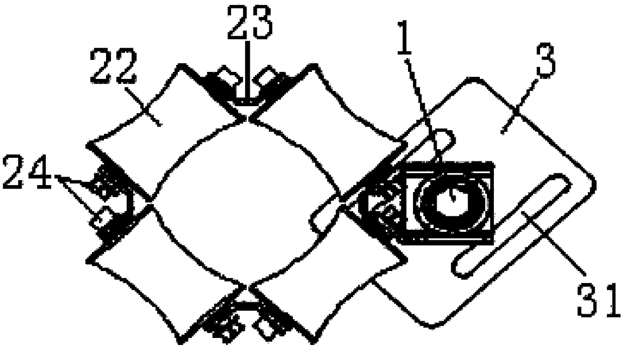 Guide device used for elevator compensating chain