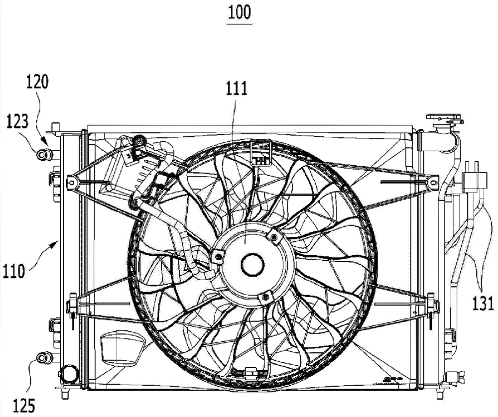 Cooling module for vehicle