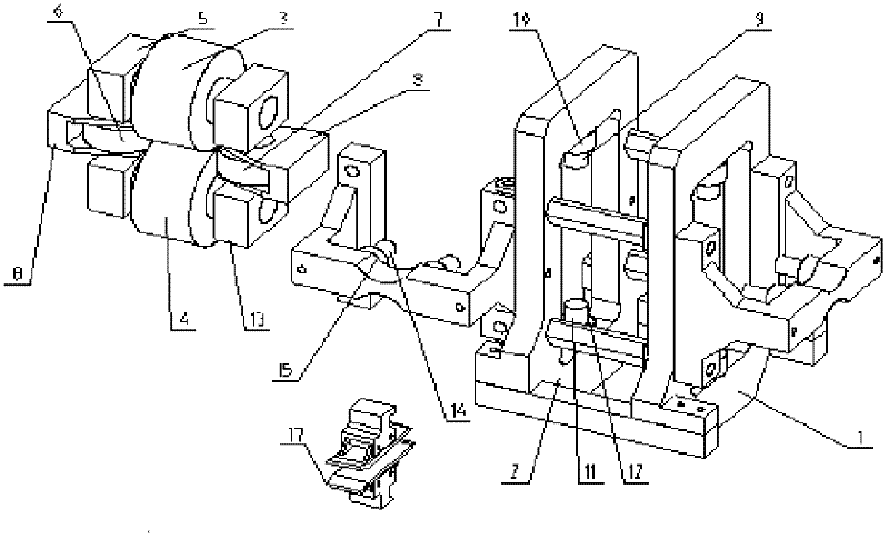 Compact chuck type universal mill