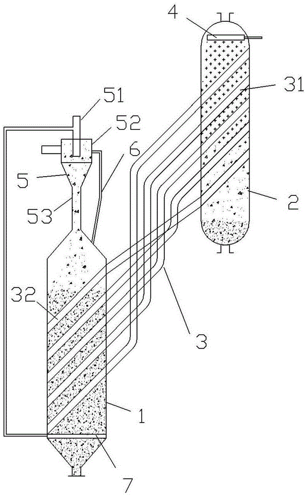 Waste heat recovery type evaporative crystallization device